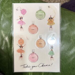 CHANEL Chance Stickers “Take your Chance”